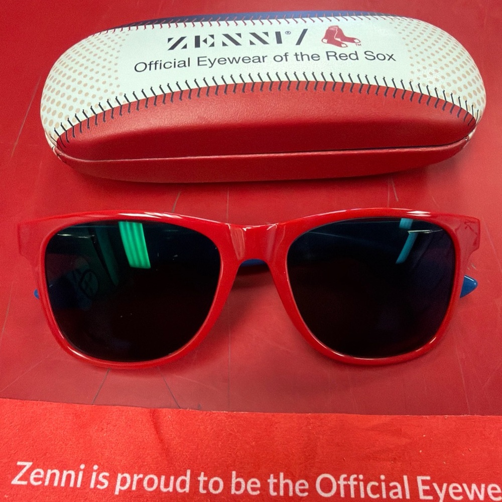 Red Sunglasses for Men Red Sox Zenni